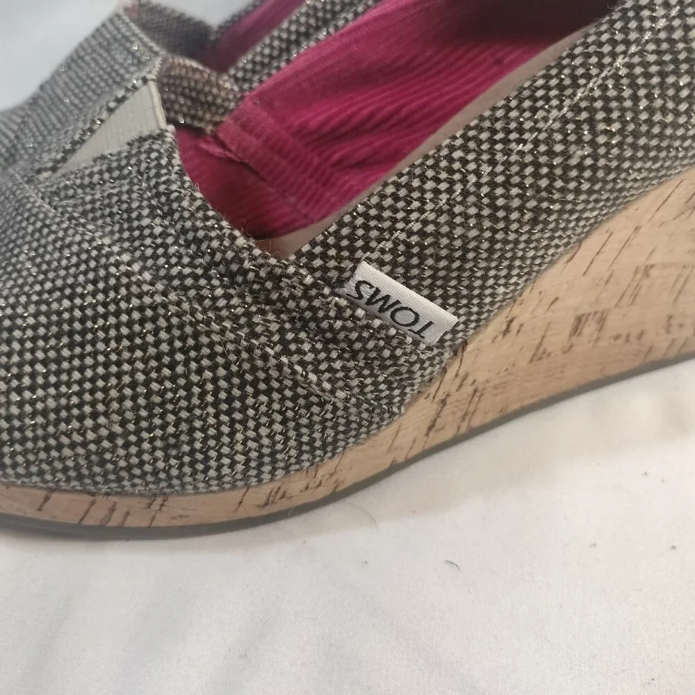 Toms‎ Wedge Cork Espadrilles (Stella)